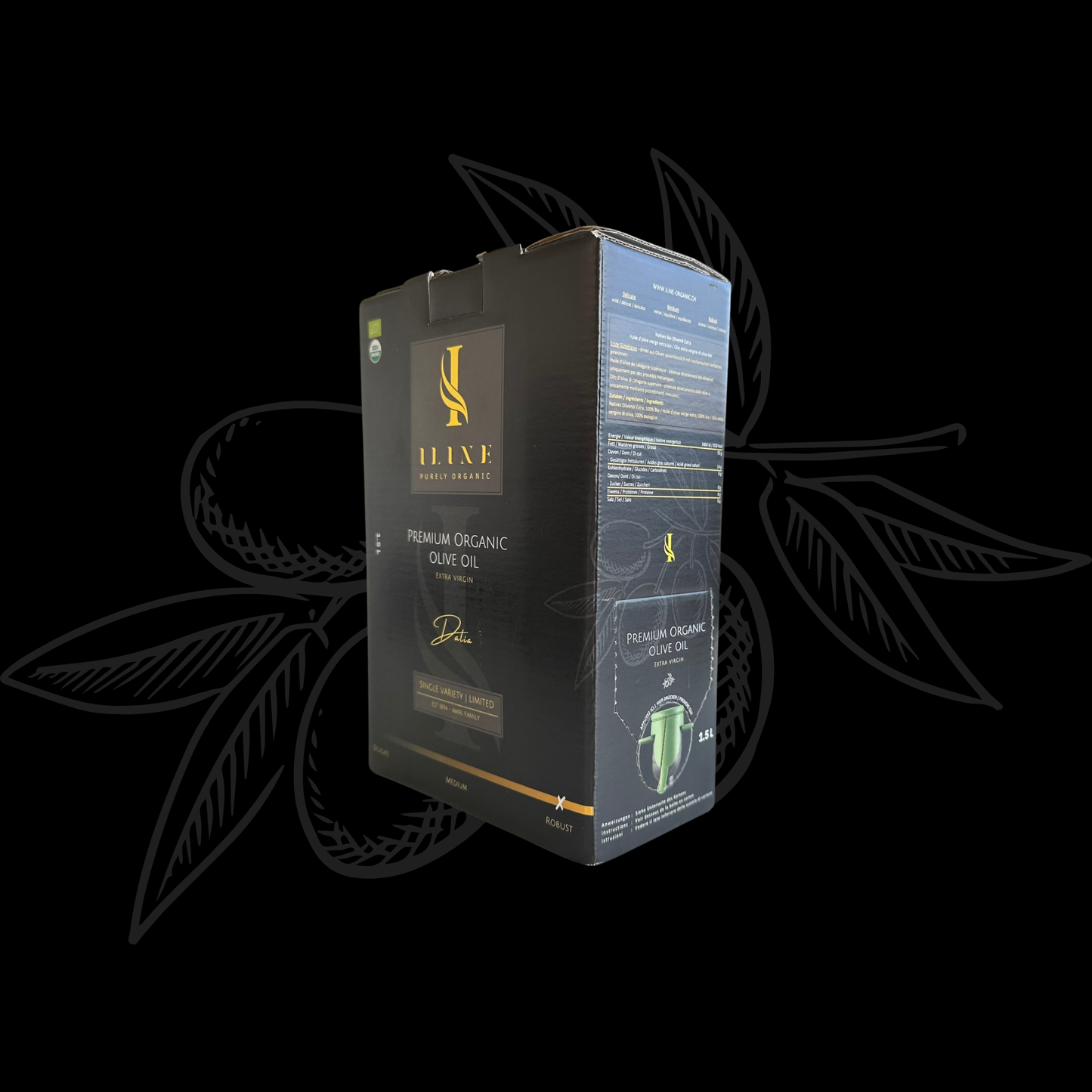 BIO Olivenöl: Bag-in-Box - Robust