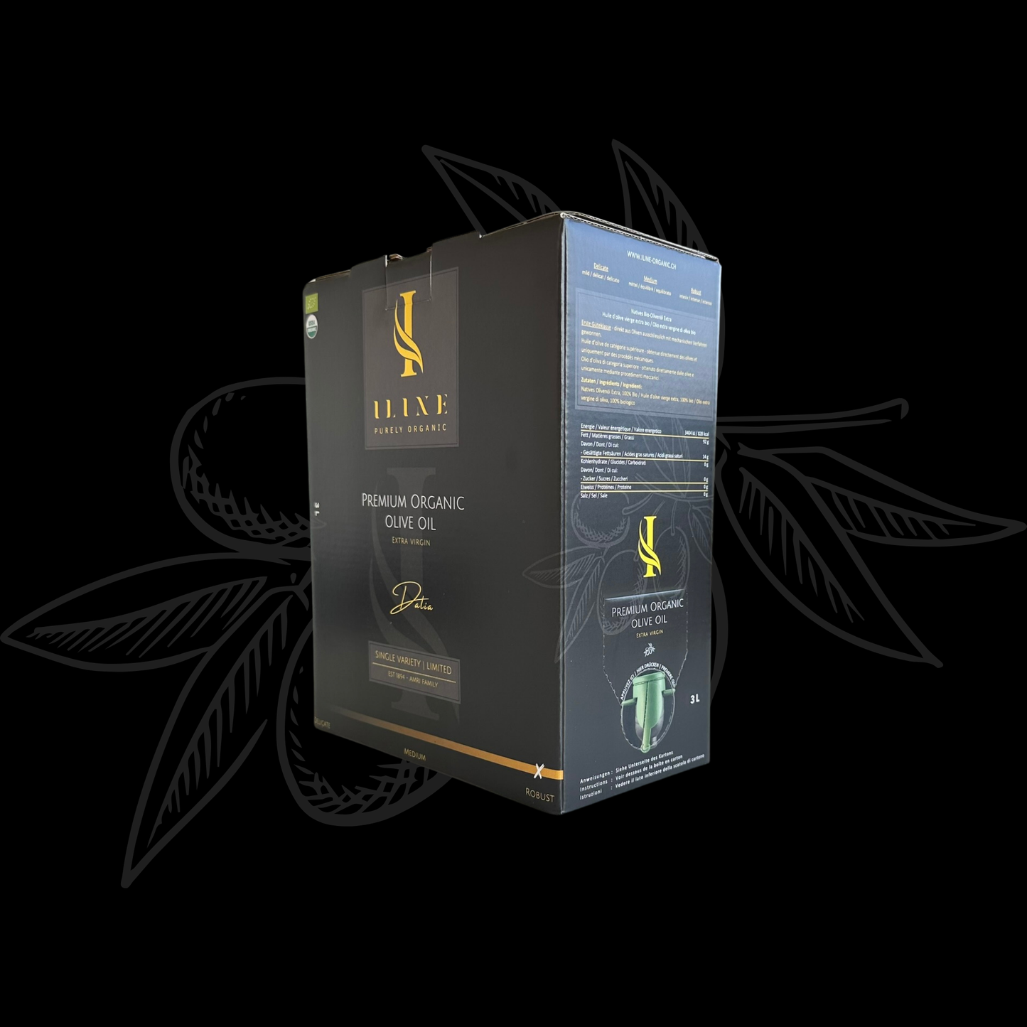 BIO Olivenöl: Bag-in-Box - Robust