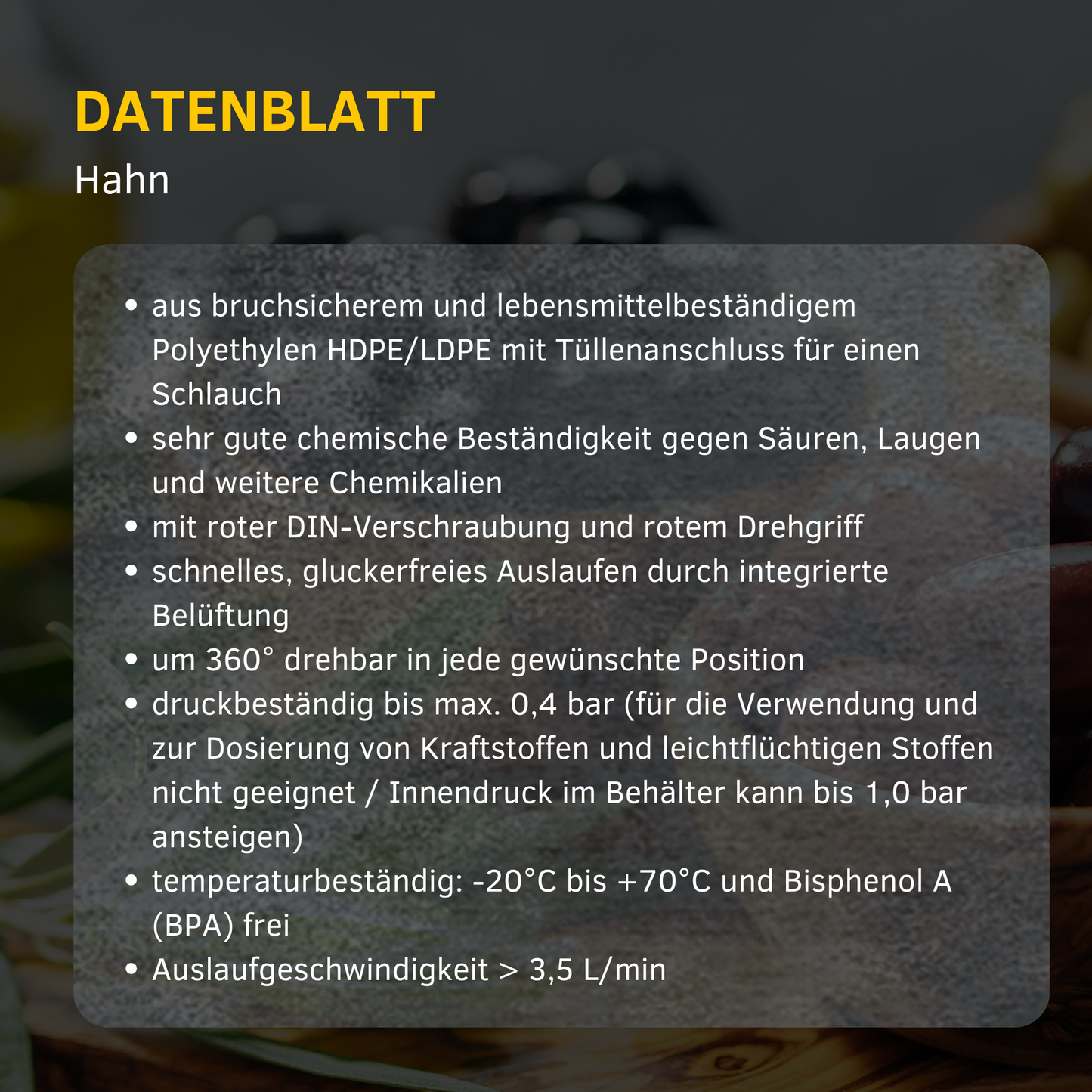 BIO Olivenöl: Kanister - Robust