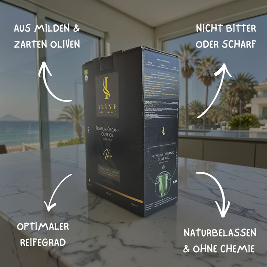 Organic Olive Oil: Bag-in-Box - Delicate