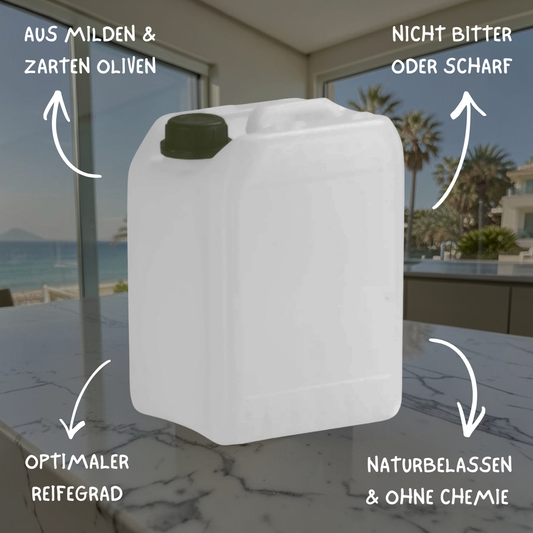 Organic Olive Oil: Canister - Delicate