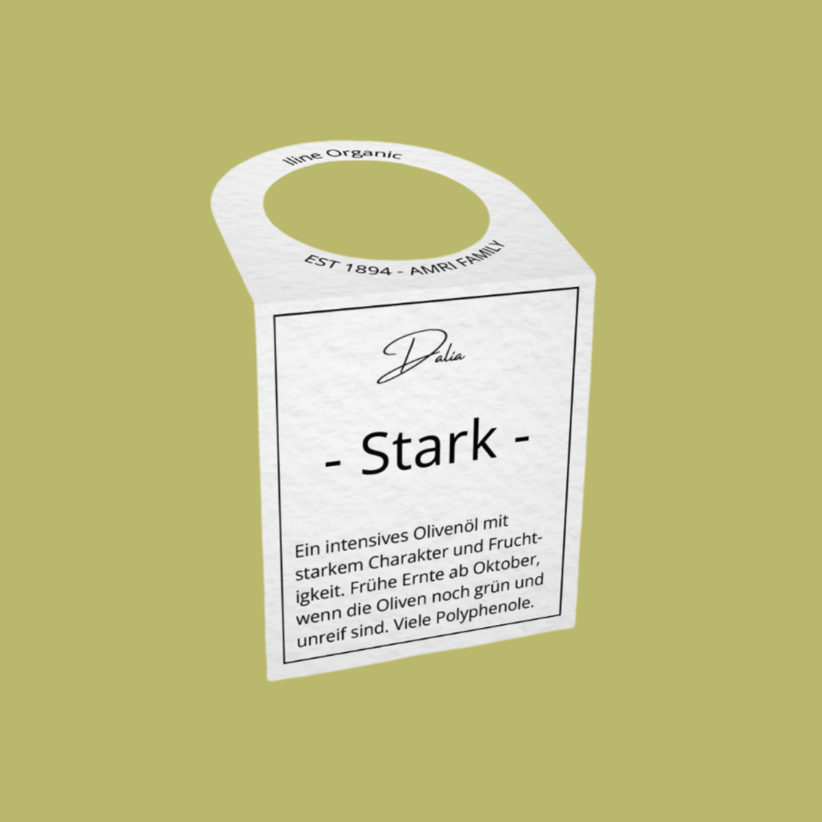 Flaschenanhänger - Stark