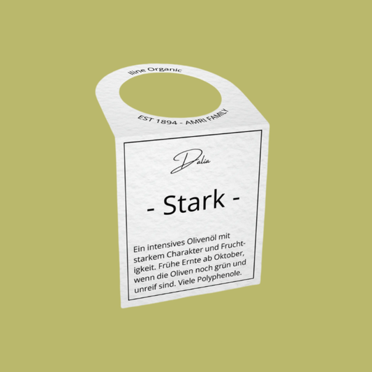 Flaschenanhänger - Stark