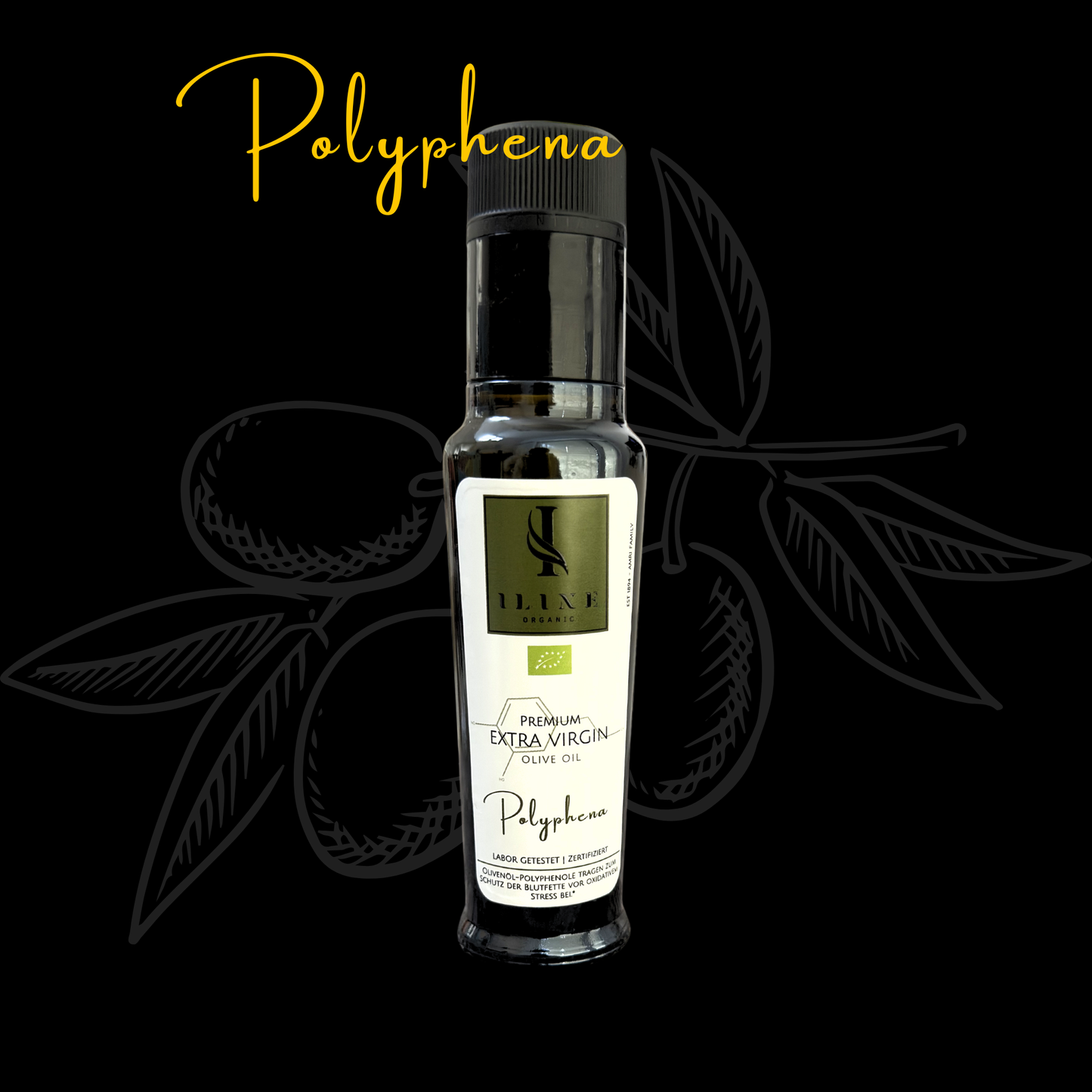 Huile d'olive biologique : Polyphena