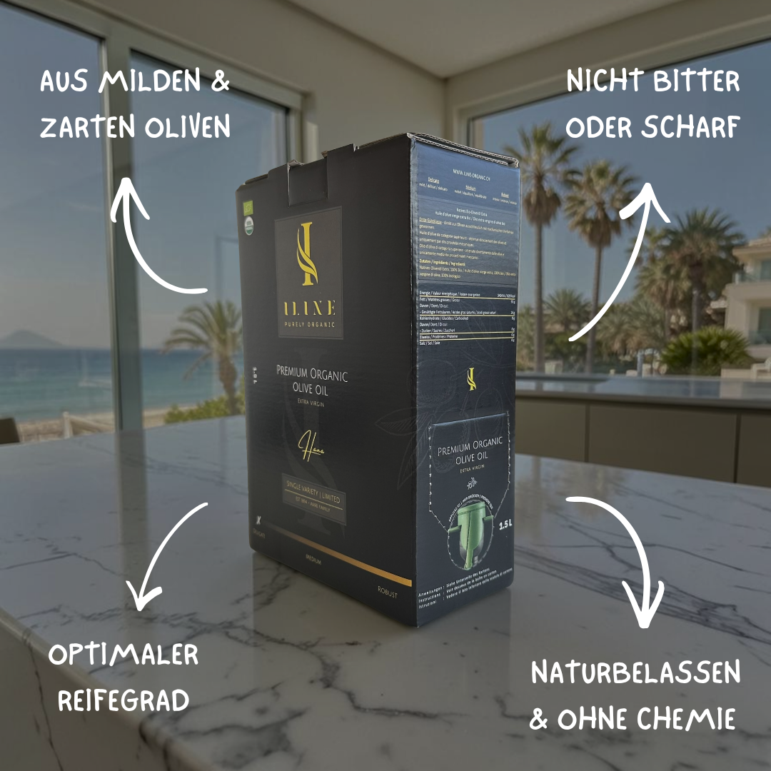 Organic Olive Oil: Bag-in-Box - Delicate