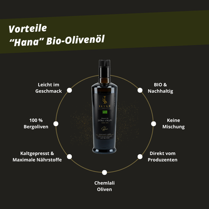 ORGANIC Olive Oil: Hana (Delicate)