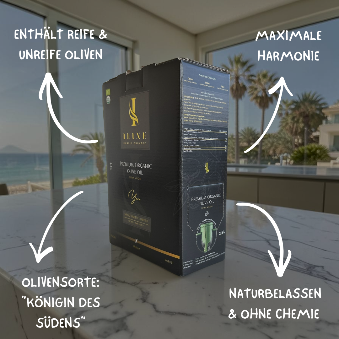 Organic Olive Oil: Bag-in-Box - Medium